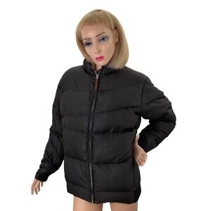 Woolrich Down Puffer Jacket Women Lrge 80/20 Duck Cabincore Gorpcore QuietLuxury